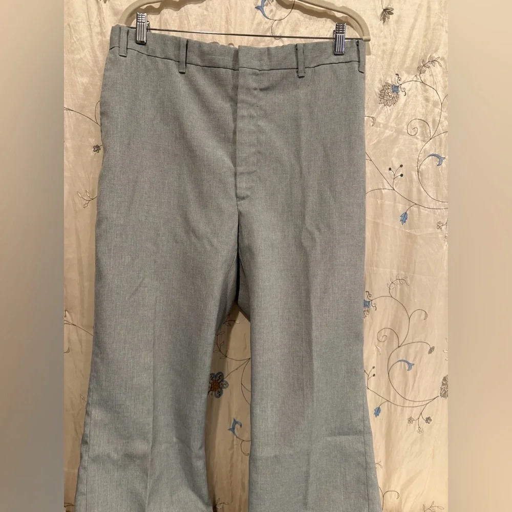 Sears Men's Gray Dress Trousers